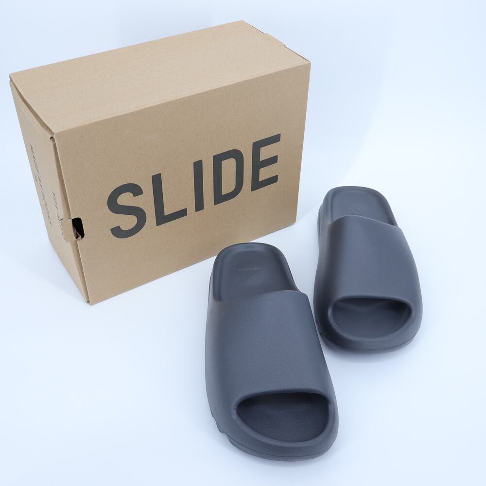 ADIDAS YEEZY Foam Slip On Slide Granite Gray NIB Women's 10